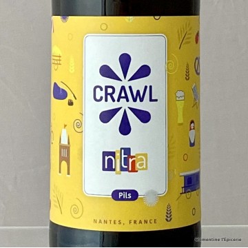 Bière Crawl - Nitra - Pils - Clémentine l'Epicerie