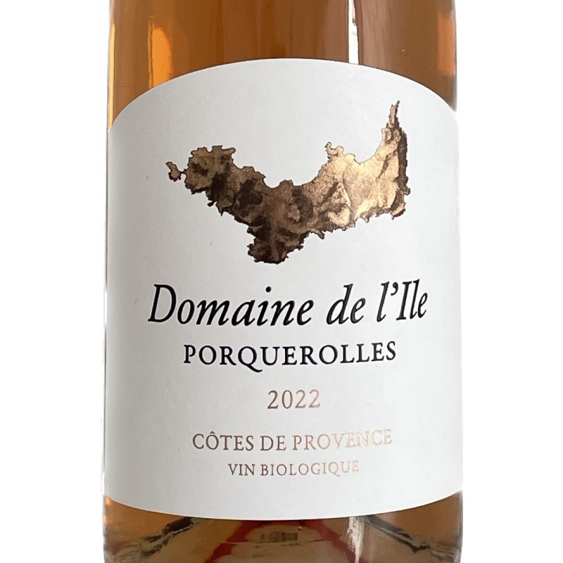 Porquerolles rosé - Domaine de l'ile - Cave Clémentine l'Epicerie - Thouaré Sur Loire 44